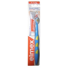 BROSSE A DENTS  DEBUTANT ENFANT bébé 0-3 ANS - brosse a dents manuelle - Elmex -17189