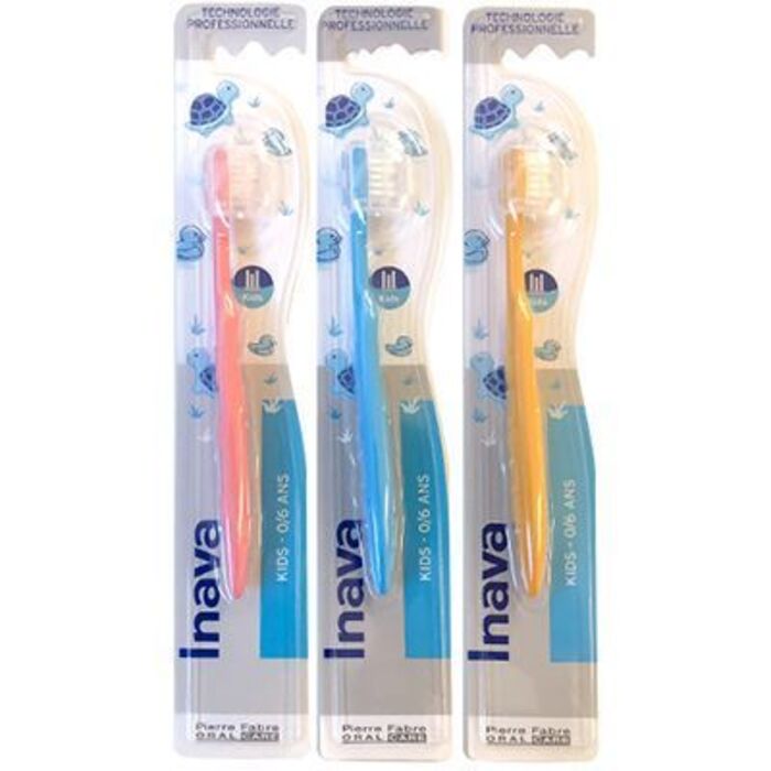 Photo de Brosse à dents kids 0/6 ans Inava Brosse à dents kids 0/6 ans Inava-225570