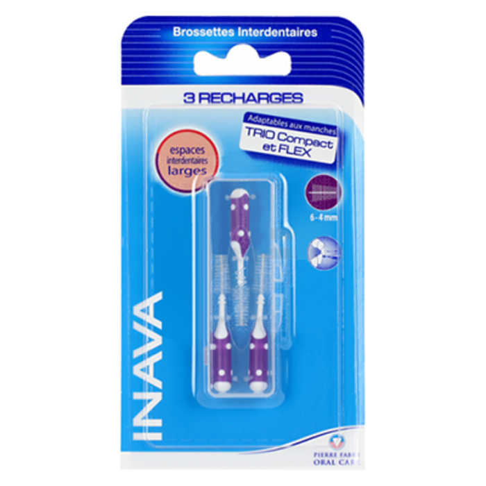 Photo de Brossettes recharges - 6 à 4 mm Inava Brossettes recharges - 6 à 4 mm Inava-145463