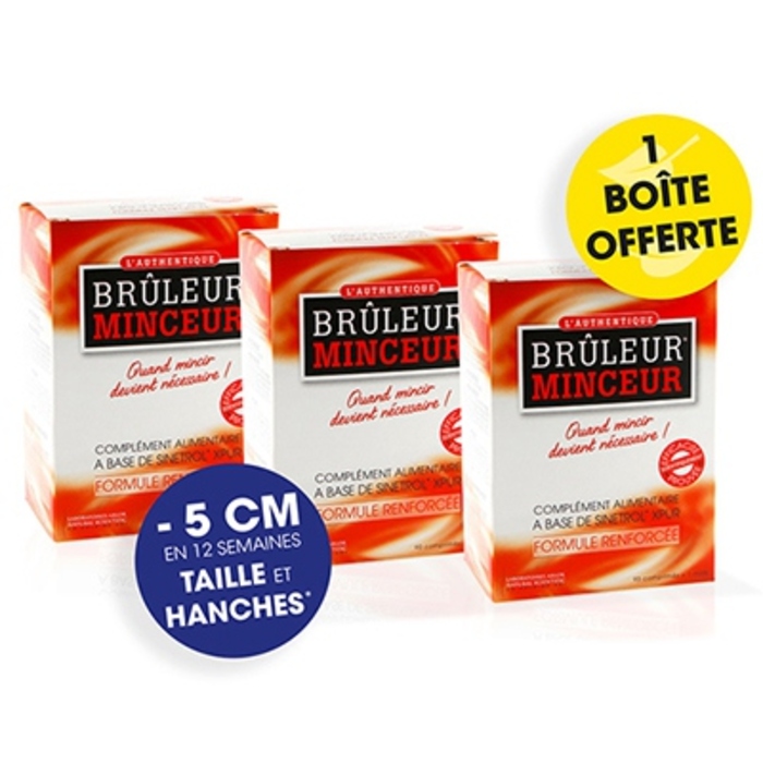 Photo de Brûleur minceur - 3x90 comprimés L'authentique Brûleur minceur - 3x90 comprimés L'authentique-205127