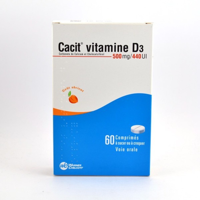 Photo de Cacit vitamine d3 500mg - 60 comprimés Warner chilcott Cacit vitamine d3 500mg - 60 comprimés Warner chilcott-192211