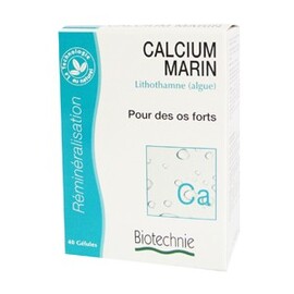 Calcium Marin - 40 gélules - divers - Biotechnie -134324