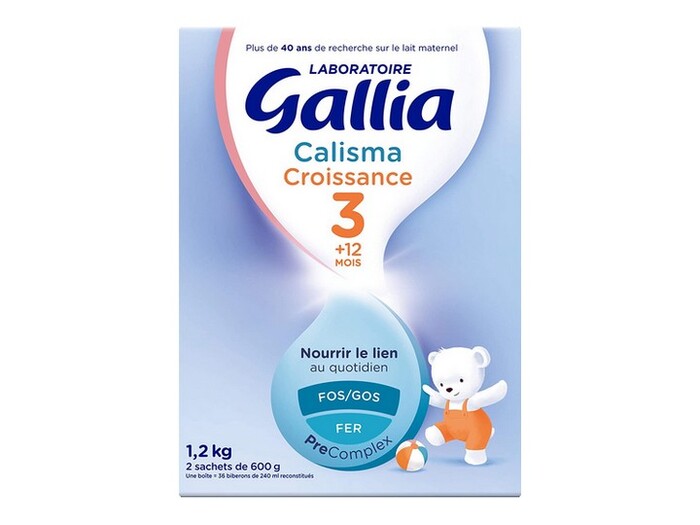 Calisma croissance lait 3eme age  1200g Gall-212542