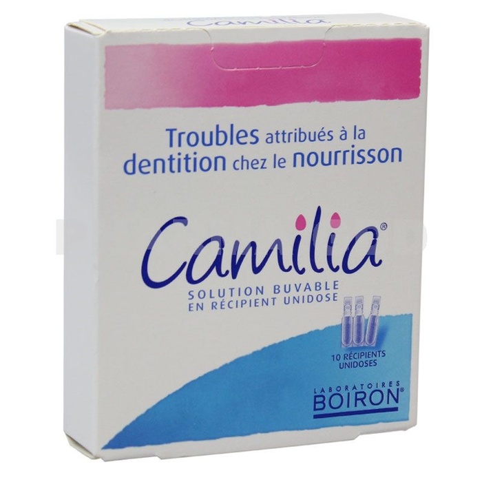 Camilia solution buvable en récipient unidose Boiron - 10 unidoses de 1 ml