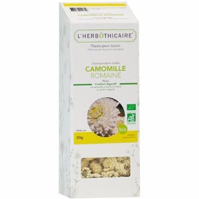 Photo de Camomille romaine 30g L'herbothicaire Camomille romaine 30g L'herbothicaire-216385