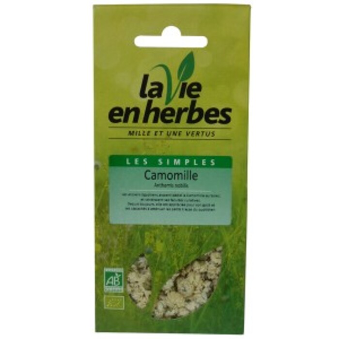 Photo de Camomille romaine bio - pochette vrac 11 g La vie en herbes Camomille romaine bio - pochette vrac 11 g La vie en herbes-142352