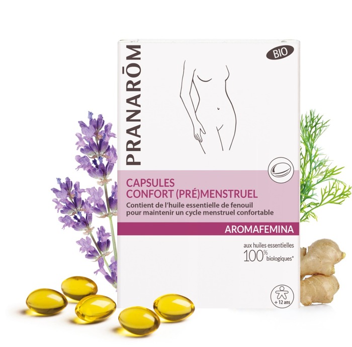 Photo de Capsules - confort (pré)menstruel Pranarôm Capsules - confort (pré)menstruel Pranarôm-226334