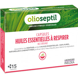 Capsules huiles essentielles à respirer x15 - olioseptil -205888