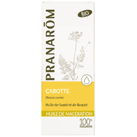 Carotte - 50.0 ml - huiles végétales - pranarôm peaux atones en manque d’éclat-12394