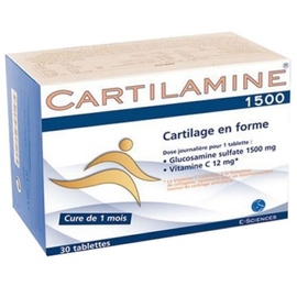 Cartilamine 1500 - 30 tablettes - effiscience -195139