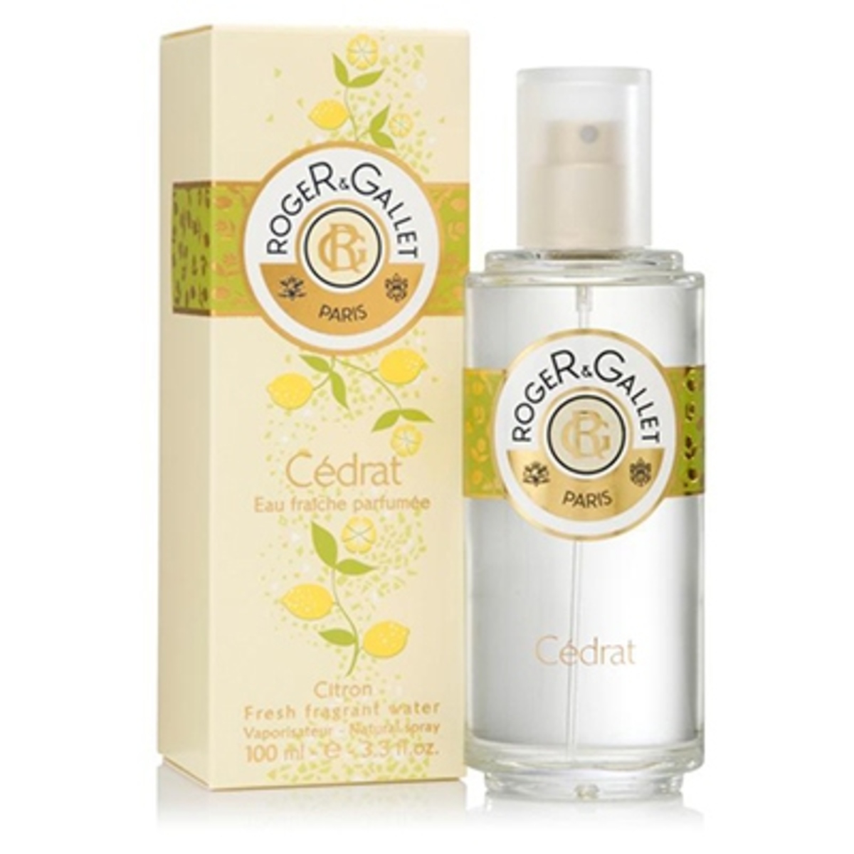 Cédrat eau fraîche parfumée 100.0 ml roger & gallet Achat au