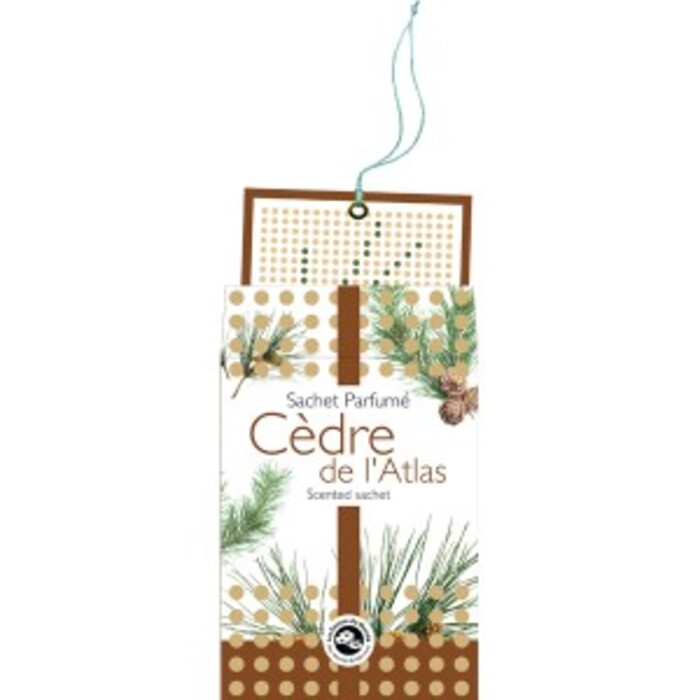 Photo de Cèdre de l'atlas - sachet parfumé Florisens Cèdre de l'atlas - sachet parfumé Florisens-139887