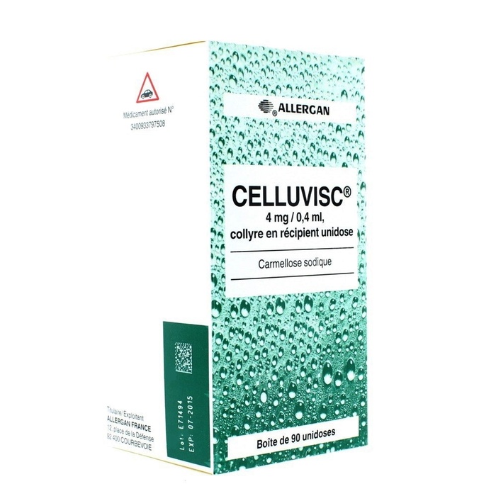 Photo de Celluvisc 4mg collyre - 90 unidoses Allergan Celluvisc 4mg collyre - 90 unidoses Allergan-192187