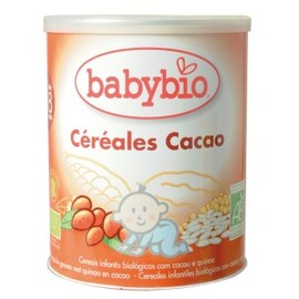 Céréales cacao bio - 220.0 g - Céréales bio - Babybio Dès 8 mois-14858