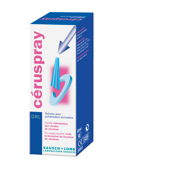 Photo de Ceruspray spray auriculaire 50ml Bausch & lomb Ceruspray spray auriculaire 50ml Bausch & lomb-145859