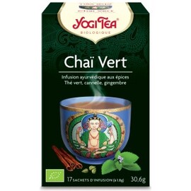 Chai vert BIO - 17 infusettes - divers - Yogi Tea -190041