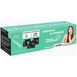 Cheveux & ongles 3 x 60 gélules - phytalessence -210576