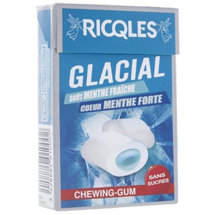 Photo de Chewing gum glacial x20 Ricqles Chewing gum glacial x20 Ricqles-210940