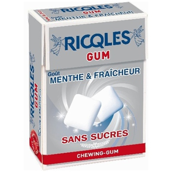Photo de Chewing-gum menthe/fraicheur Ricqles Chewing-gum menthe/fraicheur Ricqles-132035