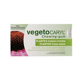 Chewing gum végétocaryl plantes haleine fraîche - 12... - divers - vegetocaryl -138581