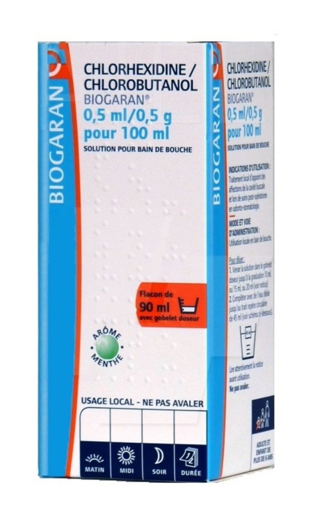 Photo de Chlorhexidrine chlorobutanol Biogaran Chlorhexidrine chlorobutanol Biogaran-194150