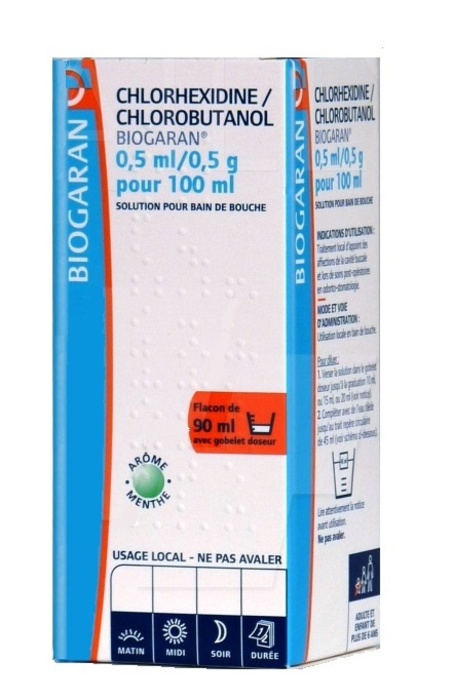 Photo de Chlorhexidrine chlorobutanol Biogaran Chlorhexidrine chlorobutanol Biogaran-194150