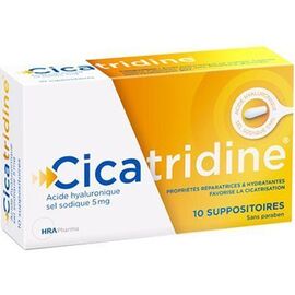 Cicatridine suppositoires x10 - hra pharma -212573