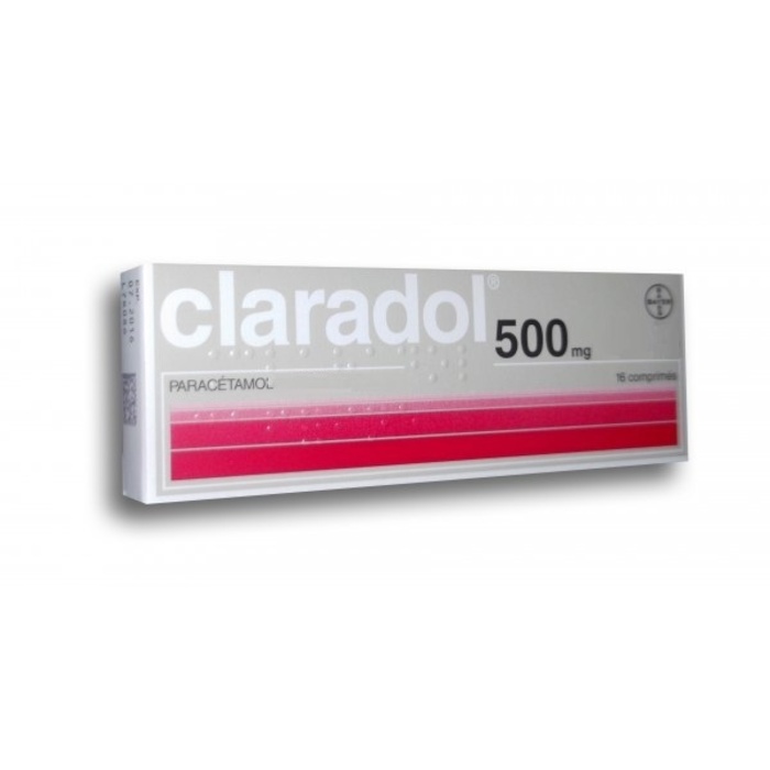 Photo de Claradol 500mg - 16 comprimés Bayer Claradol 500mg - 16 comprimés Bayer-192175