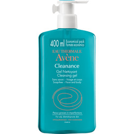 Cleanance gel nettoyant 400ml - avène -213949