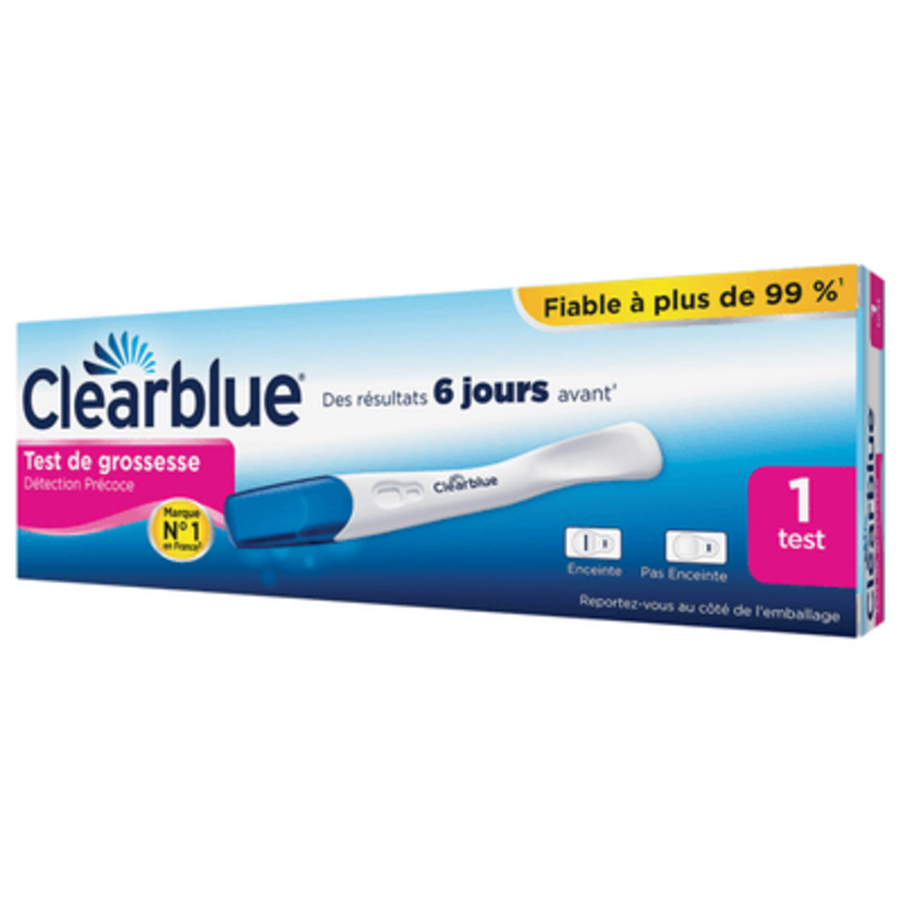 Test De Grossesse Clearblue Prix de Clearblue Test de grossesse early détection précoce
