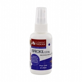 Clément Thékan Fiprokil Spray - 100.0 ml - Fiprokil - Clement-thekan Une efficacité reconnue sur les puces et les tiques-120983