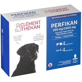 Clement thekan perfikan antiparasitaire grands chiens 4 pipettes - clement-thekan -191021