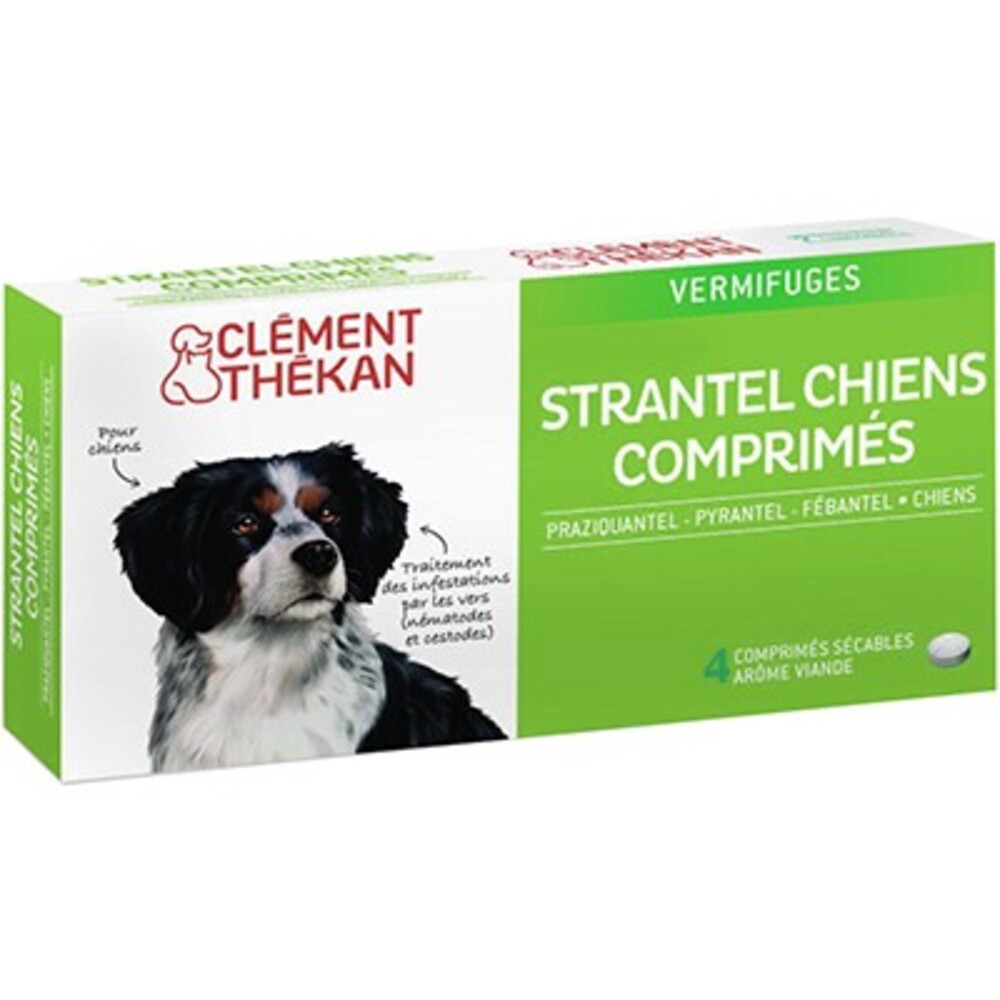 Photo de Clement thekan strantel vermifuge chien - 4 comprimés Clement thekan Clement thekan strantel vermifuge chien - 4 comprimés Clement thekan-190390