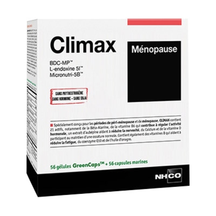 Photo de Climax - 2x56 gélules Nhco Climax - 2x56 gélules Nhco-197772