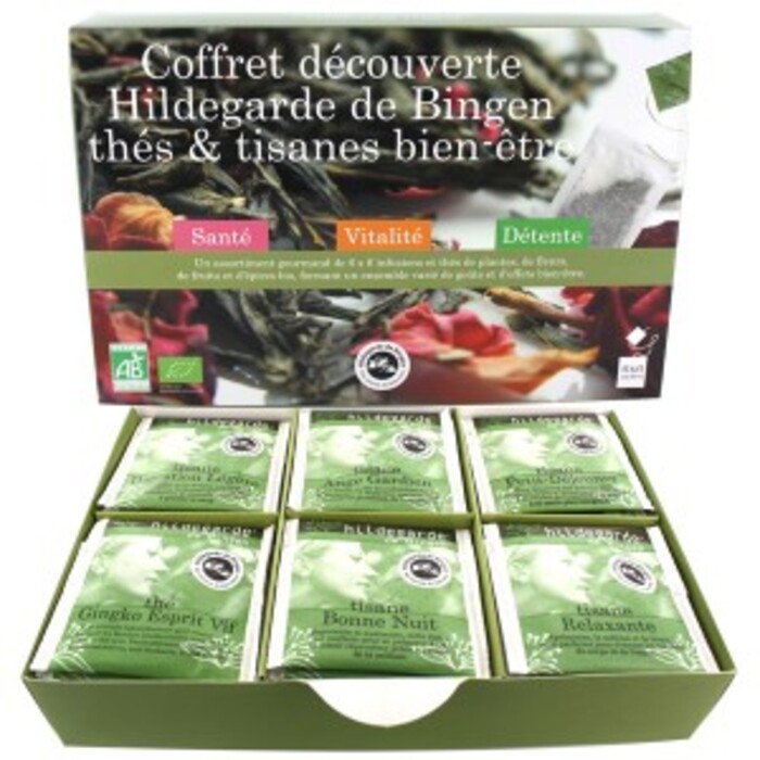 Photo de Coffret découverte hildegarde de bingen bio - 6 x 6 sachets Florisens Coffret découverte hildegarde de bingen bio - 6 x 6 sachets Florisens-135741