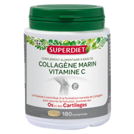 COLLAGENE MARIN + VITAMINE C - 180 comprimés - divers - Super Diet -142699
