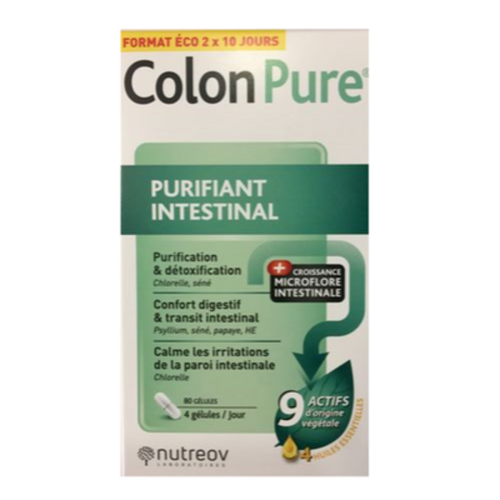 Colon pure 80 gélules - nutreov - Achat au meilleur prix ... Colon pure 80 gélules - nutreov - Achat au meilleur prix ...