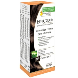 Coloration crème 03 chatin foncé - efficolor -200642