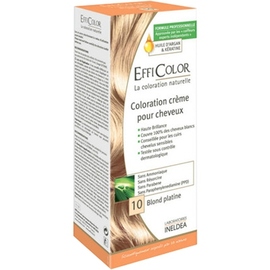 Coloration crème 10 blond platine - efficolor -200636