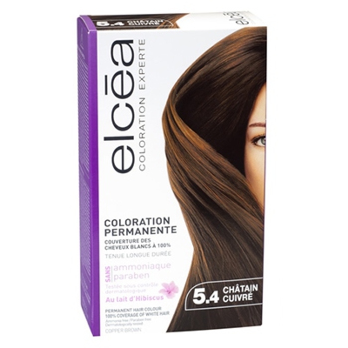 Photo de Coloration experte 6.34 châtain clair cuivré Elcea Coloration experte 6.34 châtain clair cuivré Elcea-143825