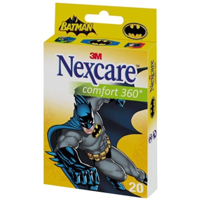 Photo de Comfort 360 pansements batman Nexcare Comfort 360 pansements batman Nexcare-138998
