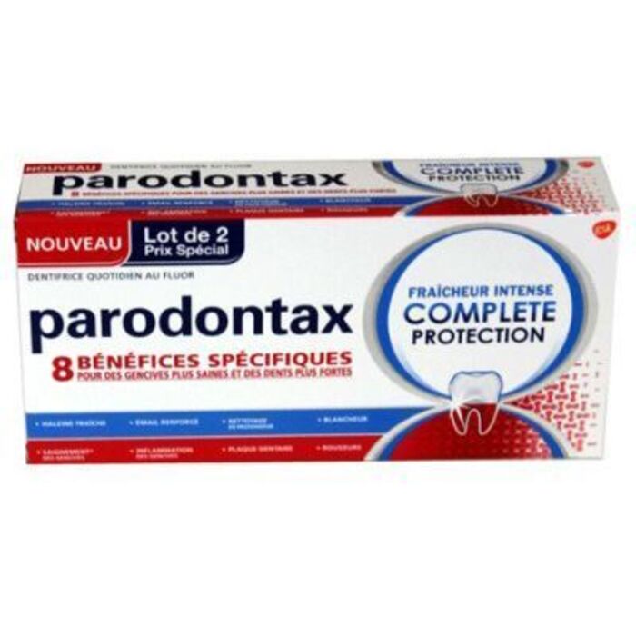 Photo de Complete protection fraicheur bitube Parodontax Complete protection fraicheur bitube Parodontax-222401