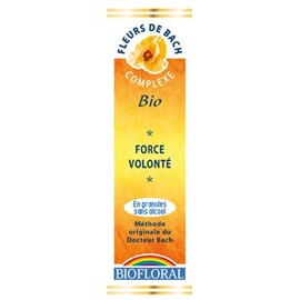Complexe 3 - Force, volonté, granules - 10.0 ml - divers - Biofloral Force et volonté-133957