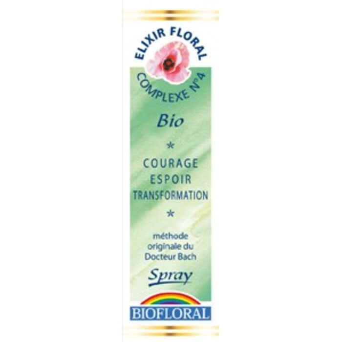 Photo de Complexe 4 - courage, espoir, spray Biofloral Complexe 4 - courage, espoir, spray Biofloral-8795