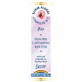 Complexe 7 - Protection, équilibre, spray - 20.0 ml - Complexes élixirs floraux - Biofloral Protection et équilibre-8798