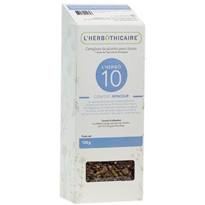 Photo de Complexe de plantes pour tisane n10 minceur 100g L'herbothicaire Complexe de plantes pour tisane n10 minceur 100g L'herbothicaire-220330