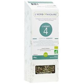 Complexe de Plantes pour Tisane N4 Digestif Bio 50g - L'HERBOTHICAIRE -220335