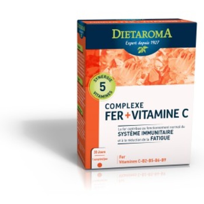 Photo de Complexe fer - cure 1mois Diétaroma Complexe fer - cure 1mois Diétaroma-6431