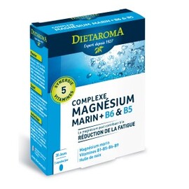 Complexe Magnésium - 60.0 unites - Equilibre de l'organisme - Diétaroma -6430