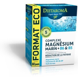 Complexe Magnésium, format éco - 120 capsules - divers - Diétaroma -142013